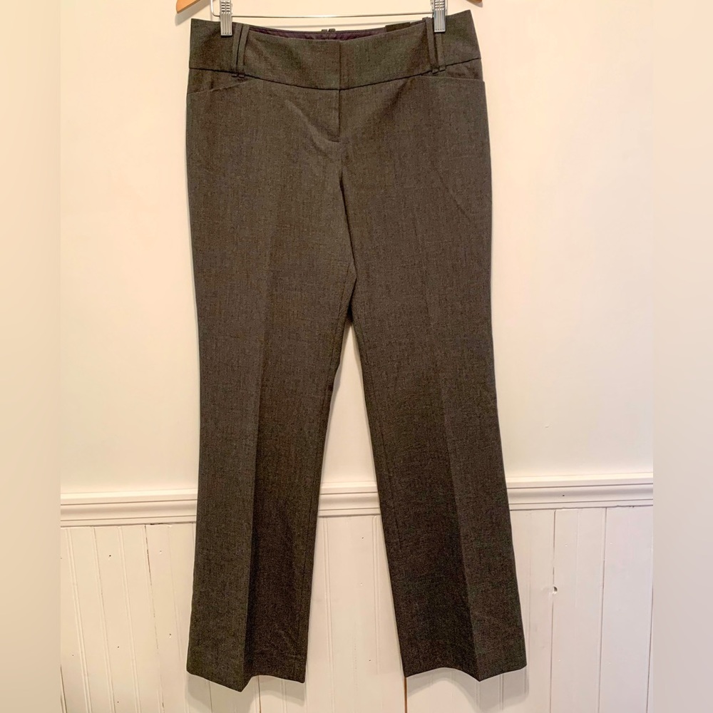The Limited Women's Cassidy Fit Flare Dress Slacks Pants Gray Size 10R NWT